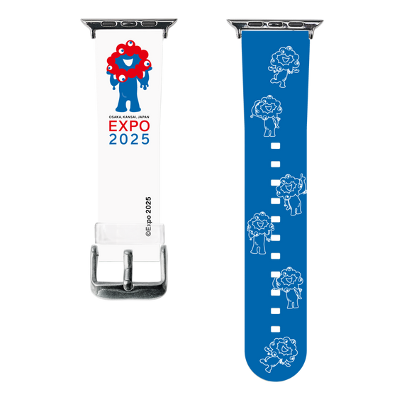スマートウォッチクリアバンド［ Expo2025 大阪・関西万博 - ミャクミャク ］