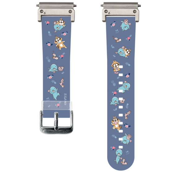 スマートウォッチクリアバンド［ ぼのぼの - なかよし ］