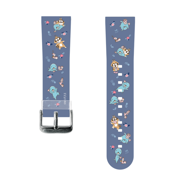 スマートウォッチクリアバンド［ ぼのぼの - なかよし ］