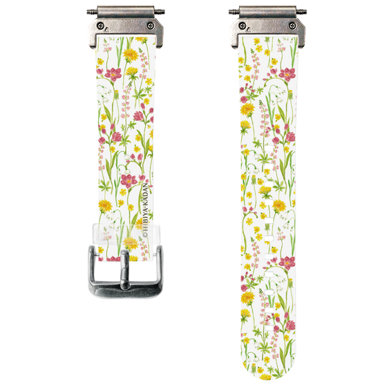 スマートウォッチクリアバンド［ 日比谷花壇 - プリムラ ］