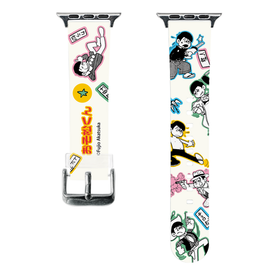 スマートウォッチクリアバンド［ おそ松くん - レトロ ］