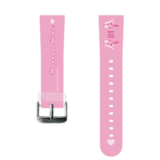 スマートウォッチクリアバンド［ 初音ミク - ハート ］