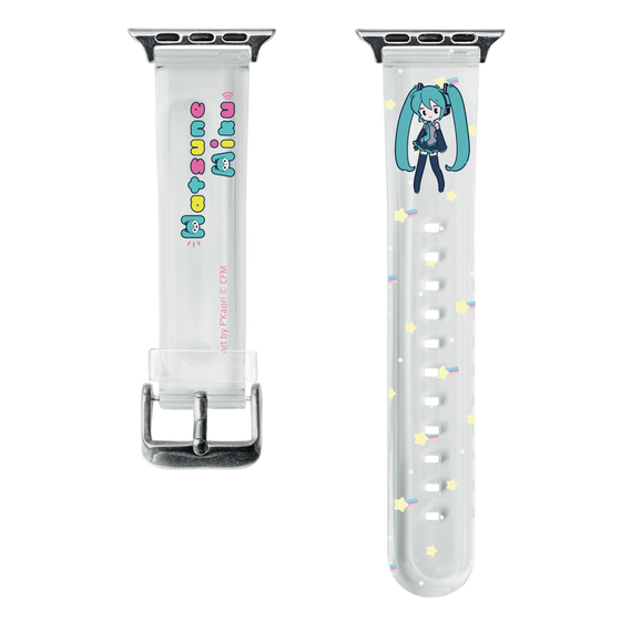 スマートウォッチクリアバンド［ 初音ミク - パソコン ］