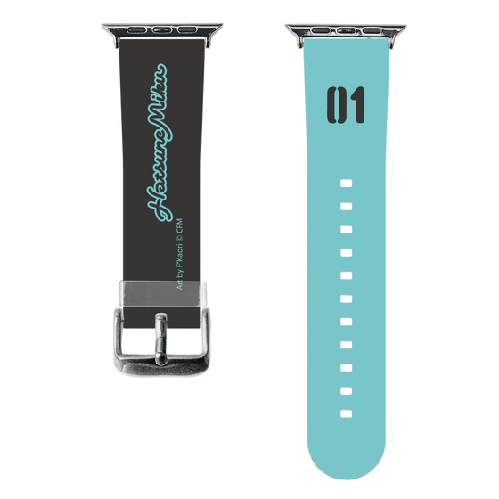 スマートウォッチクリアバンド［ 初音ミク - ロゴ ］