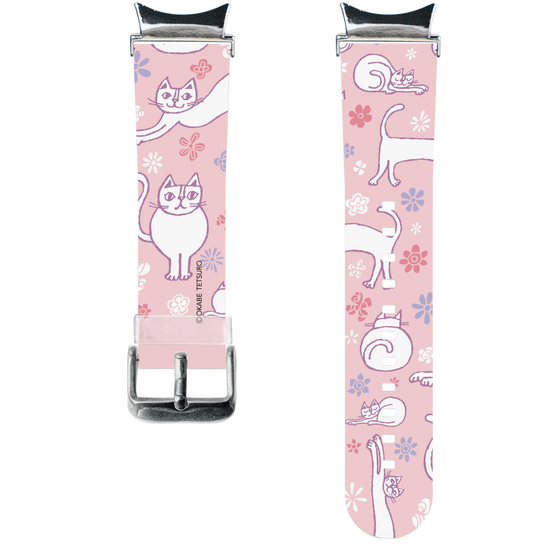 スマートウォッチクリアバンド［ おかべてつろう - こころ咲く日 ］