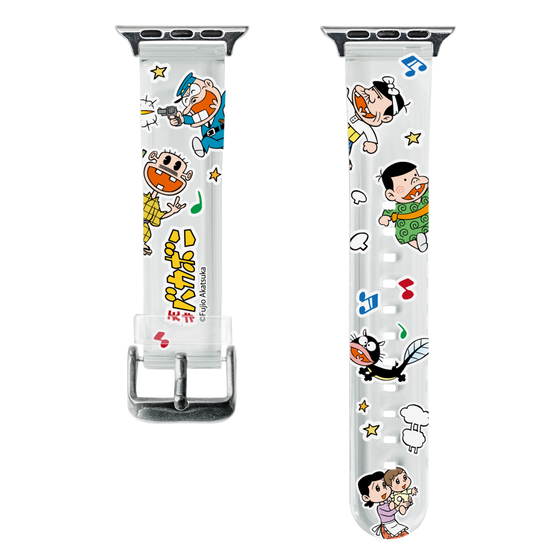 スマートウォッチクリアバンド［ 天才バカボン – ステッカー ］