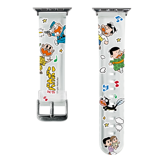 スマートウォッチクリアバンド［ 天才バカボン – ステッカー ］