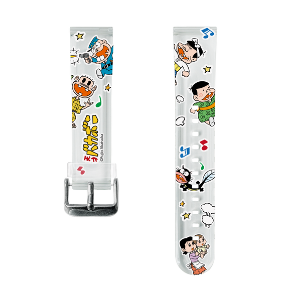 スマートウォッチクリアバンド［ 天才バカボン – ステッカー ］