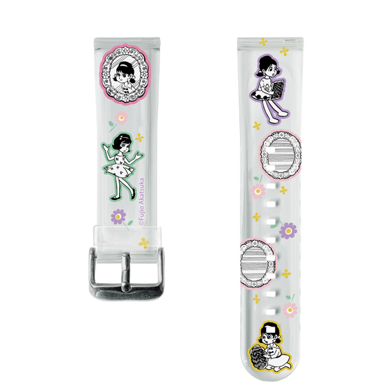 スマートウォッチクリアバンド［ ひみつのアッコちゃん - ステッカー ］