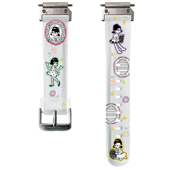 スマートウォッチクリアバンド［ ひみつのアッコちゃん - ステッカー ］