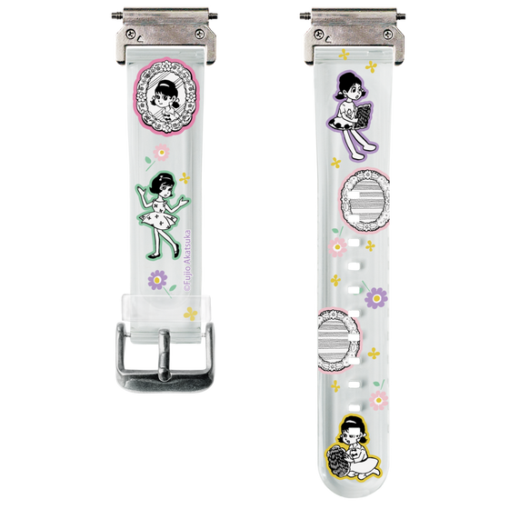 スマートウォッチクリアバンド［ ひみつのアッコちゃん - ステッカー ］