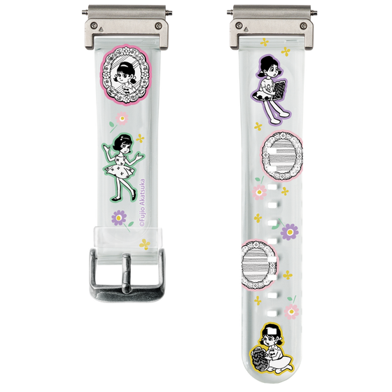 スマートウォッチクリアバンド［ ひみつのアッコちゃん - ステッカー ］