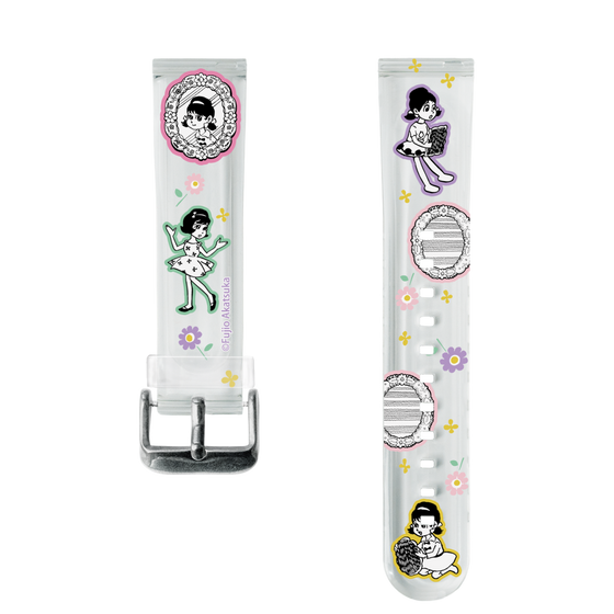 スマートウォッチクリアバンド［ ひみつのアッコちゃん - ステッカー ］