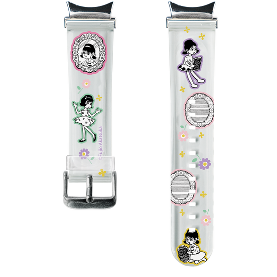 スマートウォッチクリアバンド［ ひみつのアッコちゃん - ステッカー ］