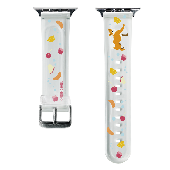 スマートウォッチクリアバンド［ 柴田さん - フルーツポンチ ］
