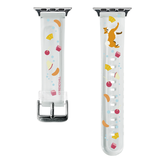 スマートウォッチクリアバンド［ 柴田さん - フルーツポンチ ］