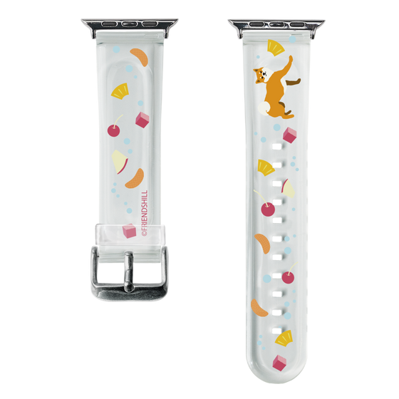 スマートウォッチクリアバンド［ 柴田さん - フルーツポンチ ］
