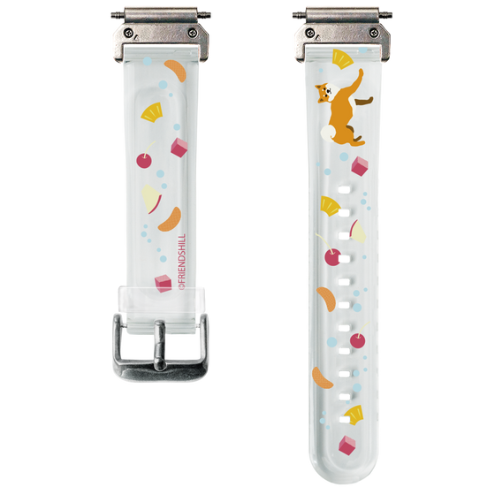 スマートウォッチクリアバンド［ 柴田さん - フルーツポンチ ］