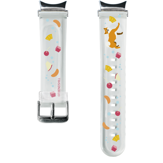 スマートウォッチクリアバンド［ 柴田さん - フルーツポンチ ］