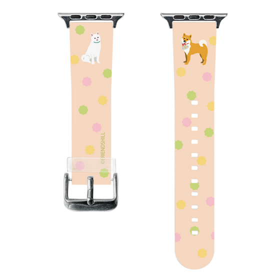 スマートウォッチクリアバンド［ 柴田さん - 金平糖 ］