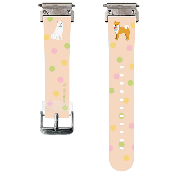 スマートウォッチクリアバンド［ 柴田さん - 金平糖 ］