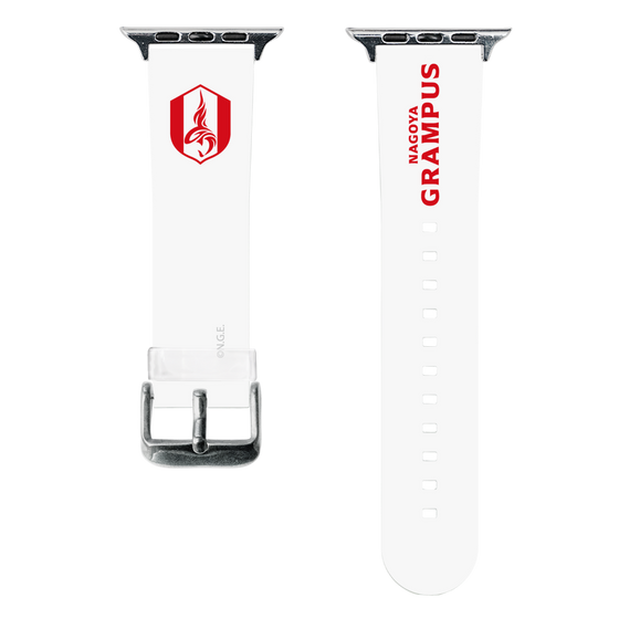 スマートウォッチクリアバンド［ 名古屋グランパスエイト - グランパスレッド ］