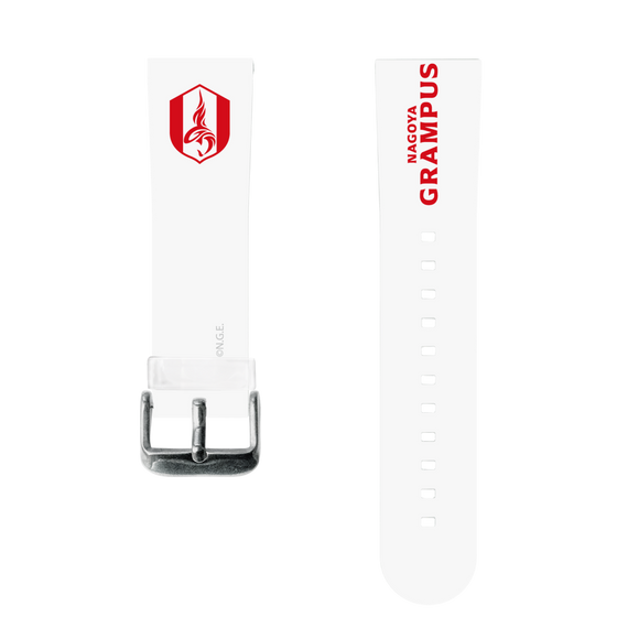 スマートウォッチクリアバンド［ 名古屋グランパスエイト - グランパスレッド ］