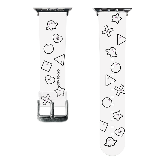 スマートウォッチクリアバンド［ シナぷしゅ - きごう ］