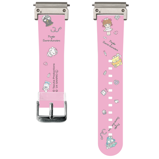 スマートウォッチクリアバンド［ ピノコ×サンリオキャラクターズ - お医者さんごっこ ］