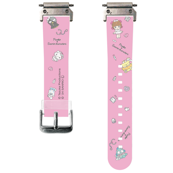 スマートウォッチクリアバンド［ ピノコ×サンリオキャラクターズ - お医者さんごっこ ］