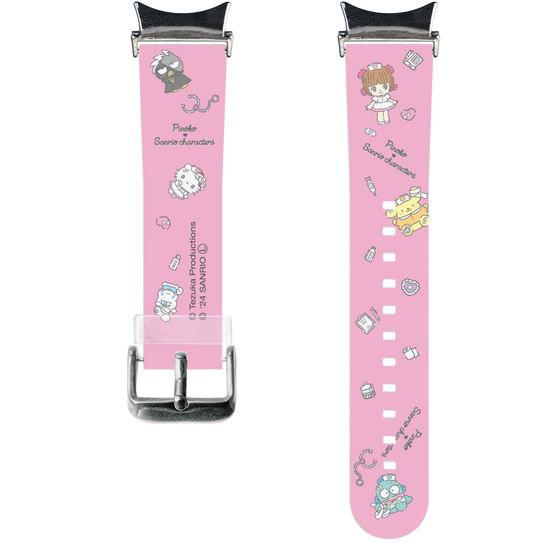 スマートウォッチクリアバンド［ ピノコ×サンリオキャラクターズ - お医者さんごっこ ］