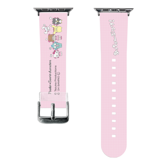 スマートウォッチクリアバンド［ ピノコ×サンリオキャラクターズ - 仲良し ］