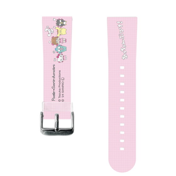スマートウォッチクリアバンド［ ピノコ×サンリオキャラクターズ - 仲良し ］