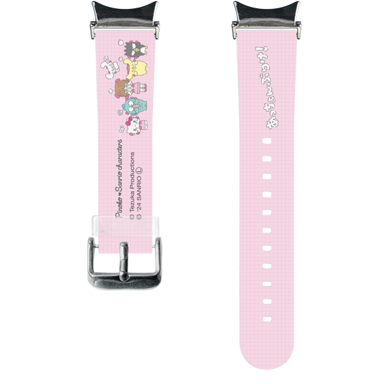 スマートウォッチクリアバンド［ ピノコ×サンリオキャラクターズ - 仲良し ］