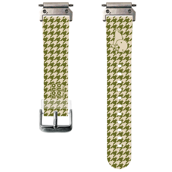 スマートウォッチクリアバンド［ ぼのぼの - ワントーン - カーキ ］