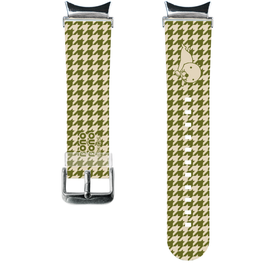 スマートウォッチクリアバンド［ ぼのぼの - ワントーン - カーキ ］