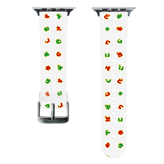 スマートウォッチクリアバンド［ カルビー - じゃがりこフォント ］