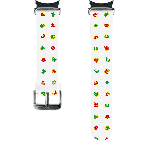 スマートウォッチクリアバンド［ カルビー - じゃがりこフォント ］