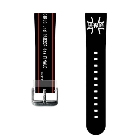 スマートウォッチクリアバンド［ ガールズ＆パンツァー - 黒森峰女学園 ］
