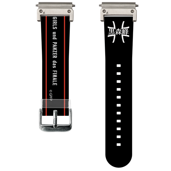 スマートウォッチクリアバンド［ ガールズ＆パンツァー - 黒森峰女学園 ］