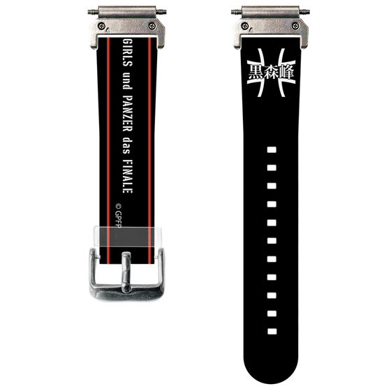 スマートウォッチクリアバンド［ ガールズ＆パンツァー - 黒森峰女学園 ］