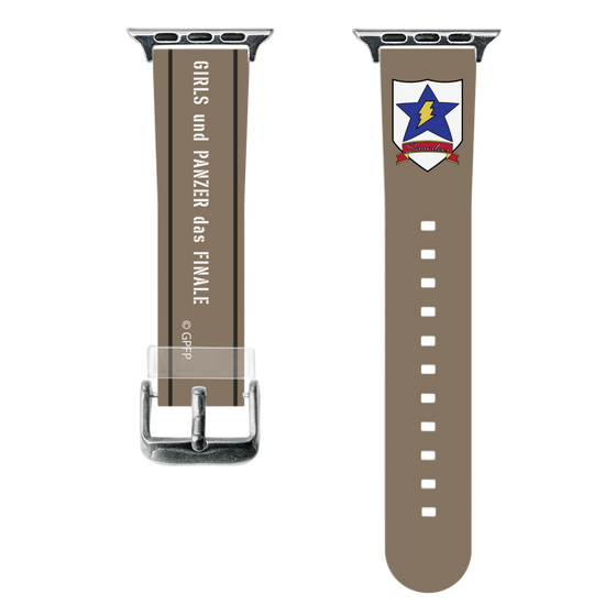スマートウォッチクリアバンド［ ガールズ＆パンツァー - サンダース大学付属高校 ］