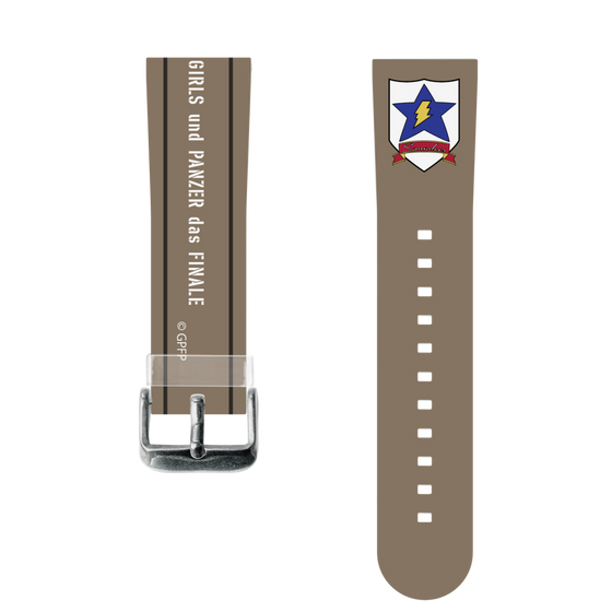 スマートウォッチクリアバンド［ ガールズ＆パンツァー - サンダース大学付属高校 ］