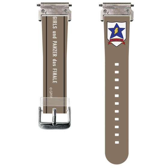 スマートウォッチクリアバンド［ ガールズ＆パンツァー - サンダース大学付属高校 ］