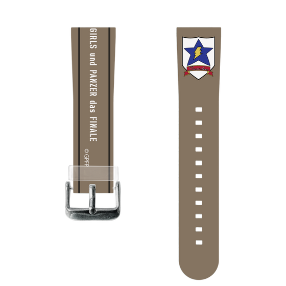 スマートウォッチクリアバンド［ ガールズ＆パンツァー - サンダース大学付属高校 ］