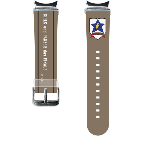 スマートウォッチクリアバンド［ ガールズ＆パンツァー - サンダース大学付属高校 ］