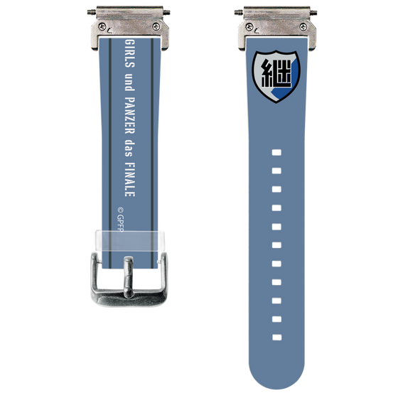 スマートウォッチクリアバンド［ ガールズ＆パンツァー - 継続高校 ］