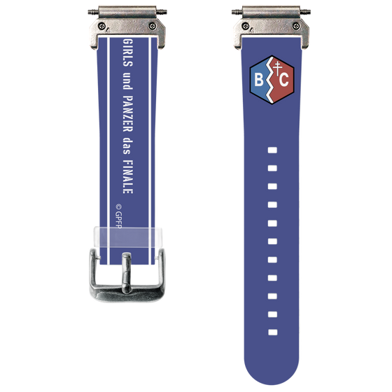 スマートウォッチクリアバンド［ ガールズ＆パンツァー - BC自由学園 ］