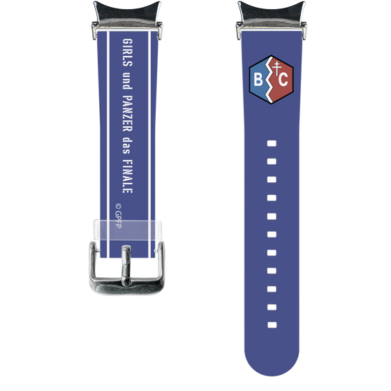 スマートウォッチクリアバンド［ ガールズ＆パンツァー - BC自由学園 ］