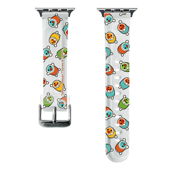 スマートウォッチクリアバンド［ 太鼓の達人 - パターン ］